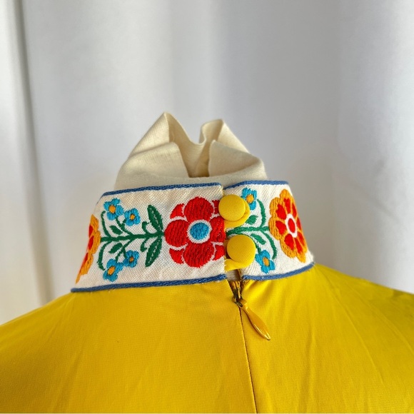 Vintage Vanity fair night gown house maxi long sleeve dress size 14 - Picture 5 of 16